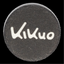 きくお 桃の手ざわり缶バッジ / Kikuo Logo Peach Peel Touch Can Badge