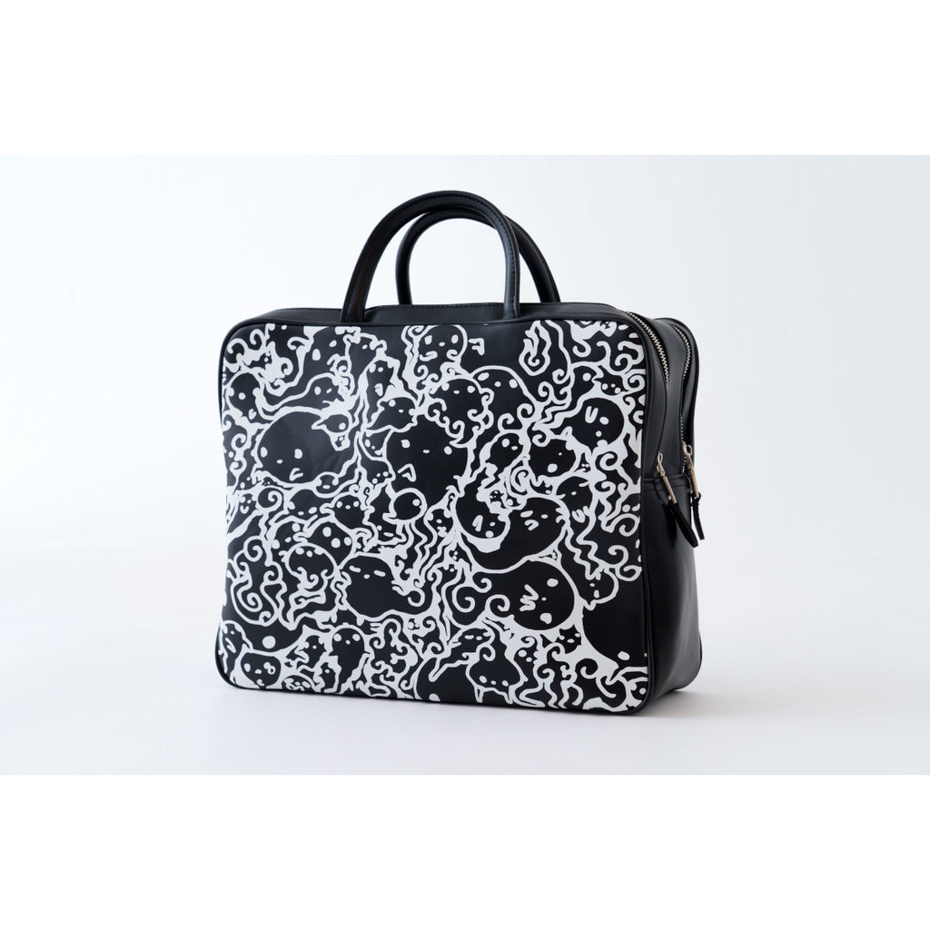 おばけプリント入り手持ちバッグ / Obake Print Handheld Bag – Kikuo Online Store