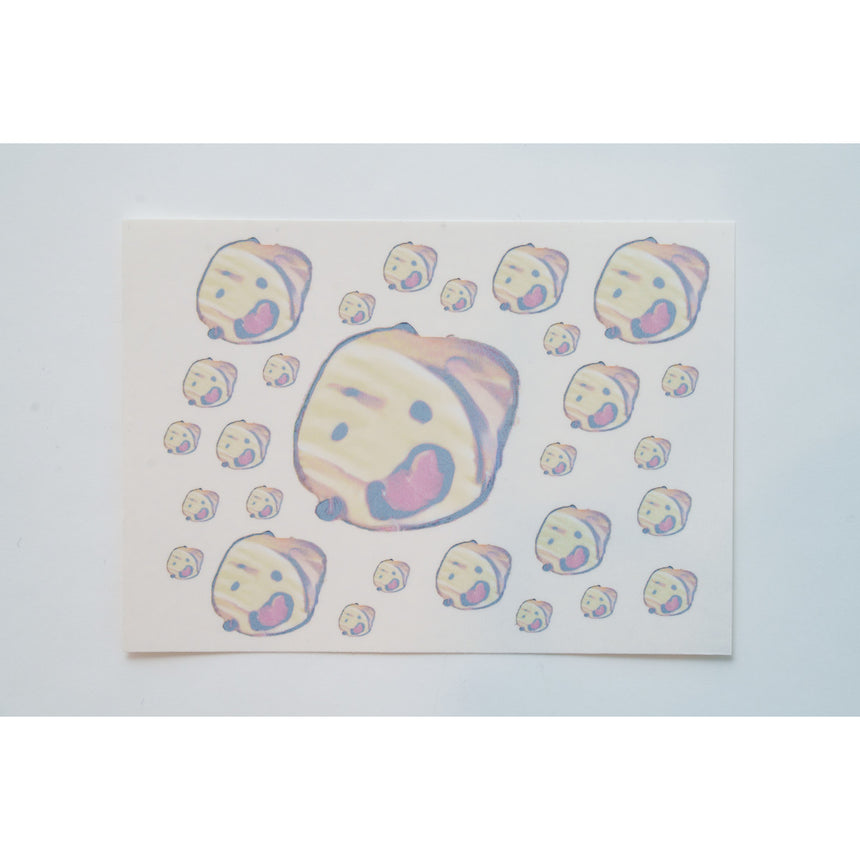 "Emptiness, Emptiness, Emptiness of Emptiness" Tattoo Sticker