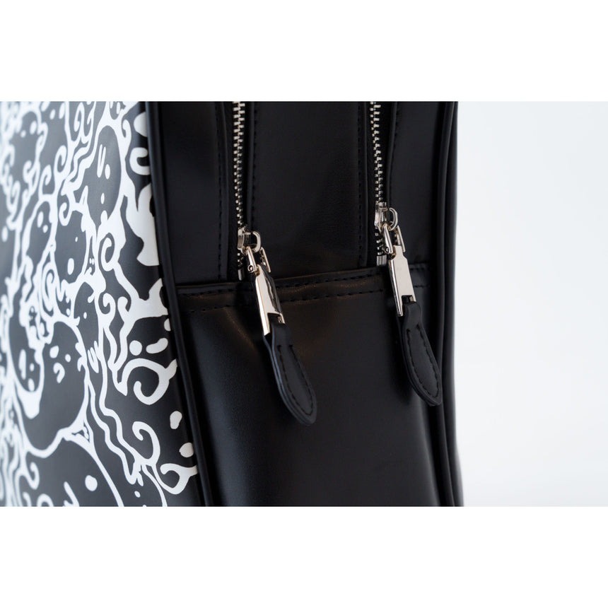 おばけプリント入り手持ちバッグ / Obake Print Handheld Bag